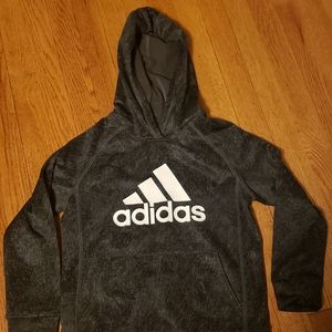 Boys Adidas hooded sweatshirt